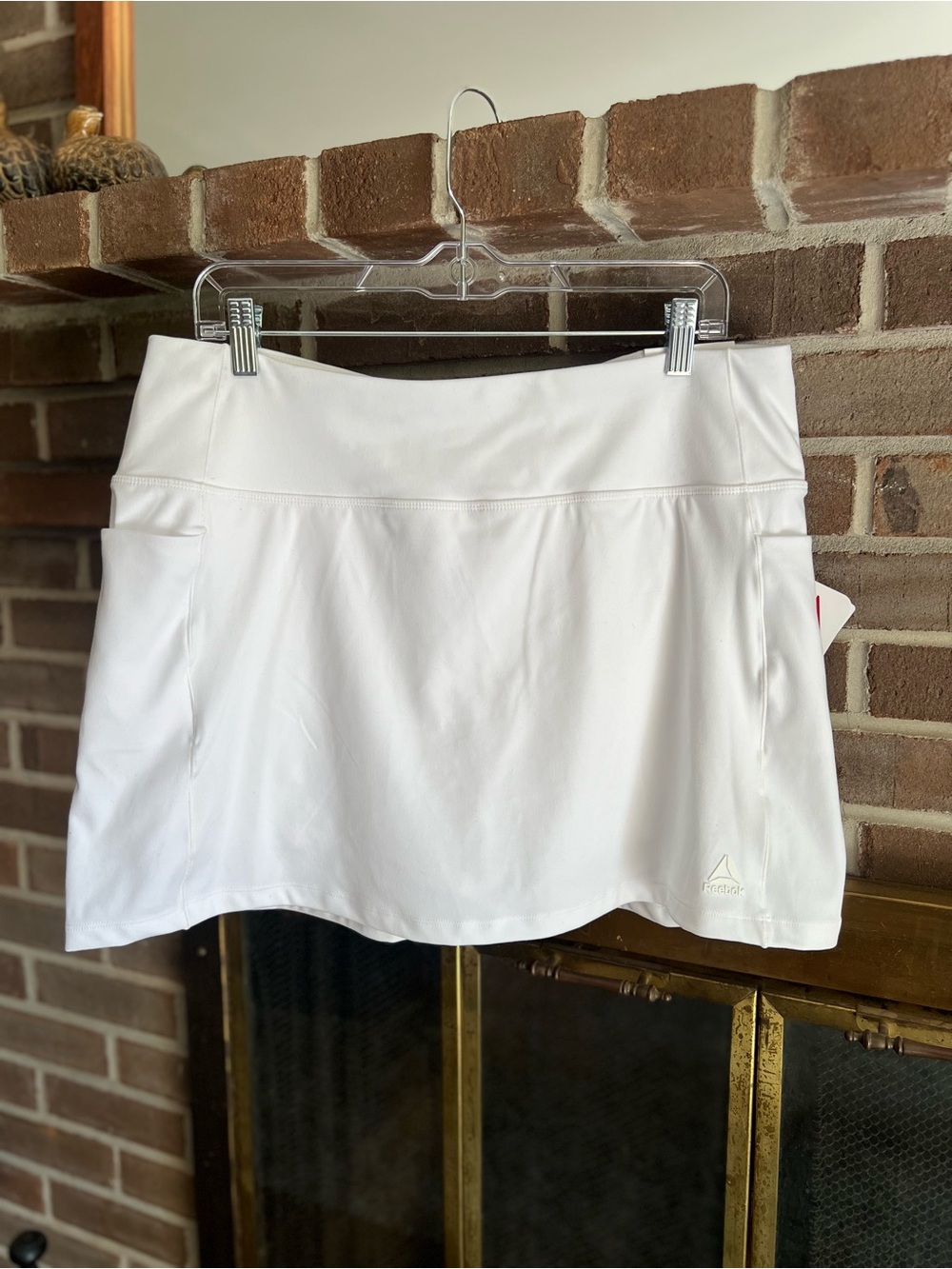 Reebok Women’s White Athletic Skort with Side Pockets
